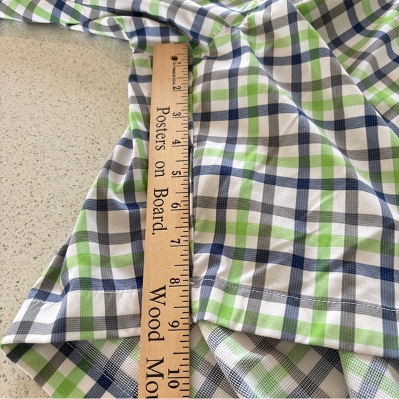 Chaps Golf 78 Bermuda Shorts Size 42 Plaid Multicolor Polyester Elastane Blend - Picture 11 of 14